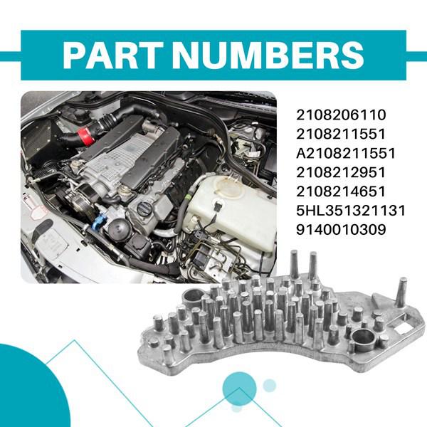 A2108211551 Blower Resistor for 00-13 Mercedes Models