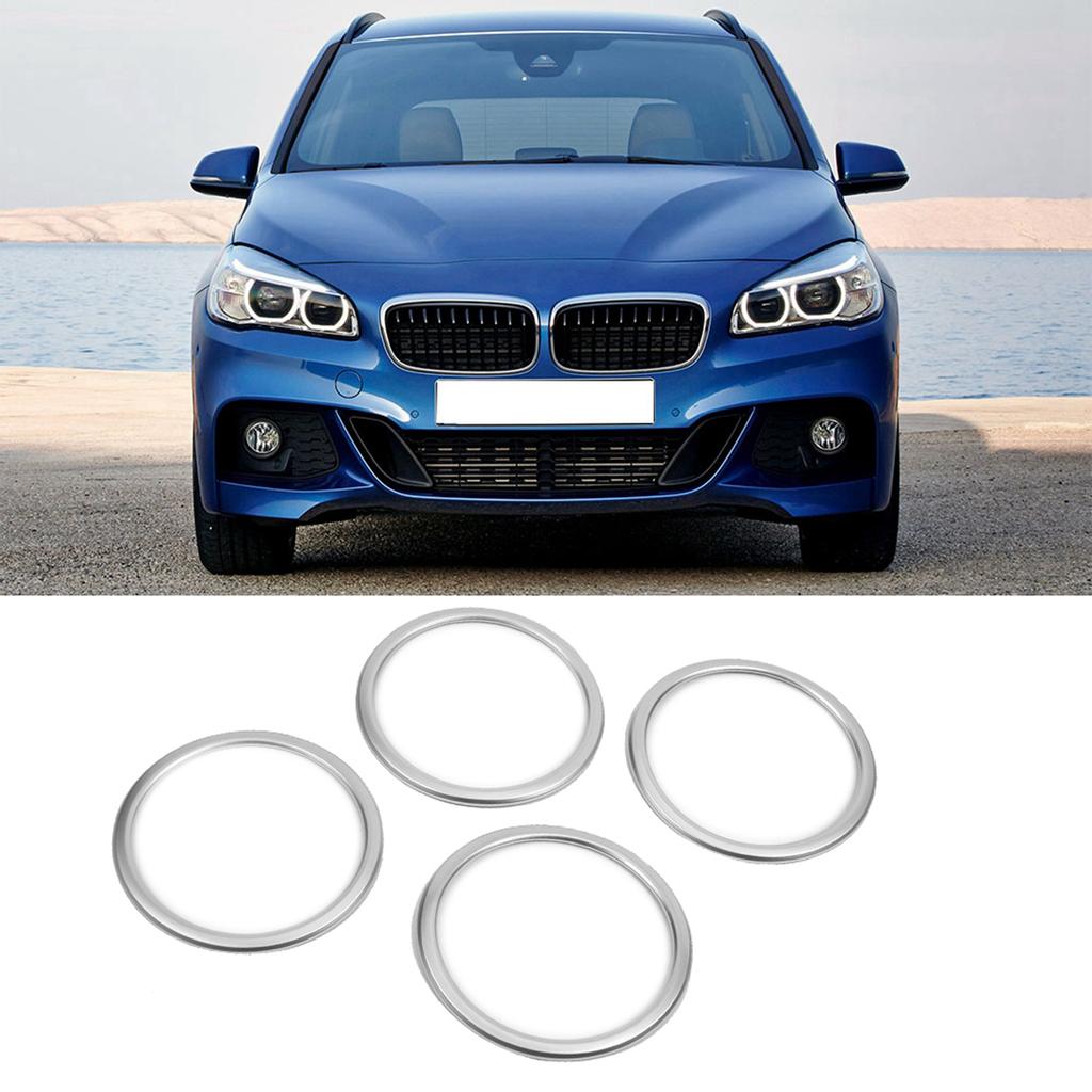4 шт. ABS хром накладка на кольцо динамика двери автомобиля для X1 F48 2016 2018