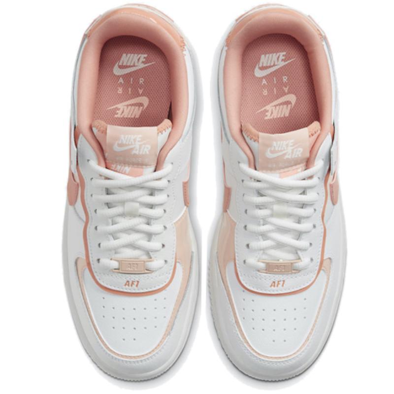 Nike Air Force 1 Low Shadow White Coral Pink Women's Sneakers CJ1641-101