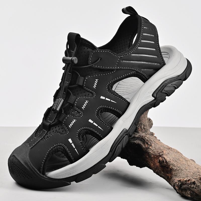 Genuine Leather Men Sandals Summer Men Beach Sandals Outdoor Sandals For Men