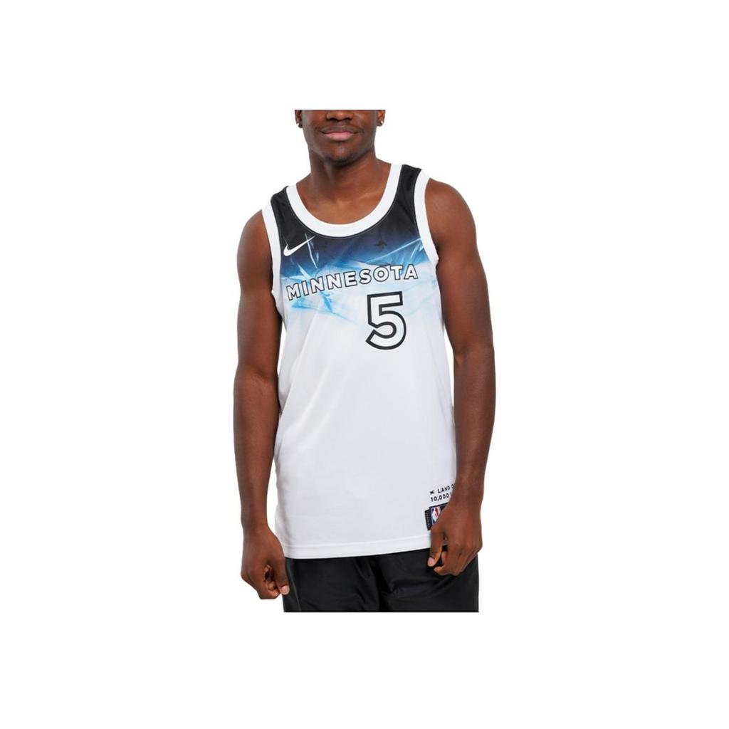 Nike Баскетбольная майка Edwards Timberwolves 24-25 City Edition SW, унисекс, белая FQ4350-100