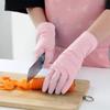 30Pcs Food Grade Nitrile Gloves Waterproof Dishwashing Gloves  Food Handling