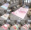 Sanrio Hello Kitty Kawaii Carpet for Living Room and Bedroom Bedside Sofa Area Rug Pink Room Decor Gift for Enthusiast