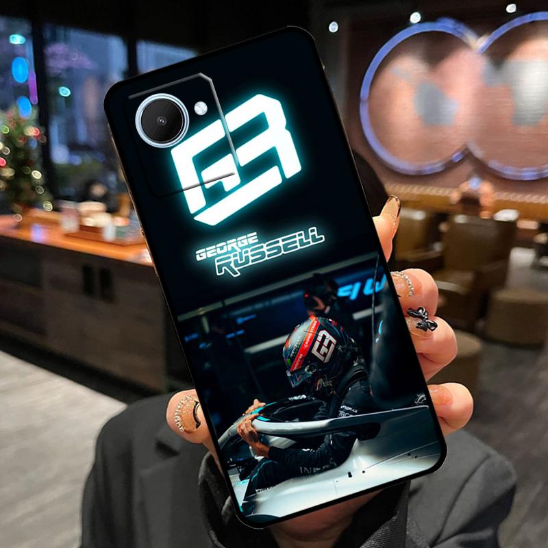 Чехол George Russell для Realme GT7 Pro GT6 11 12 13 14 15 Pro Plus C55 C53 C35 C33 C61 C65 C67 C53 C71 C75
