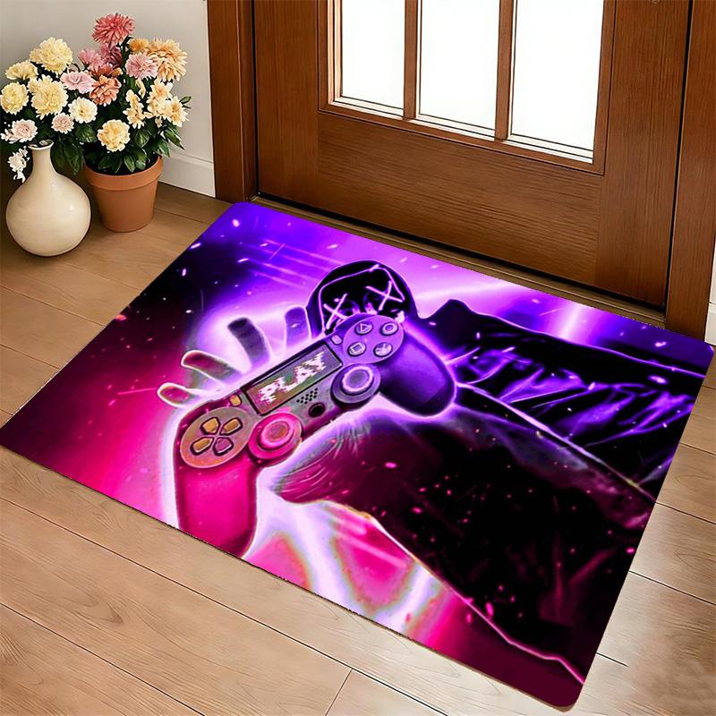Gamer Art Living Room Nonslip Area Rug Soft Carpet For Bedroom Game Playroom Sofa Office Home Decor Doormat Christmas Gift C9302431