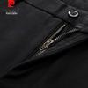 Pierre Cardin Мужские летние дышащие хлопковые прямые повседневные брюки