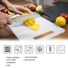 MUAMUA Cutting Board, Black, Dishwasher Safe, Antibacterial, Heat-Resistant, Large, Premium Cutting Board with Silicone Finish, Ideal for Outdoors, Ca
