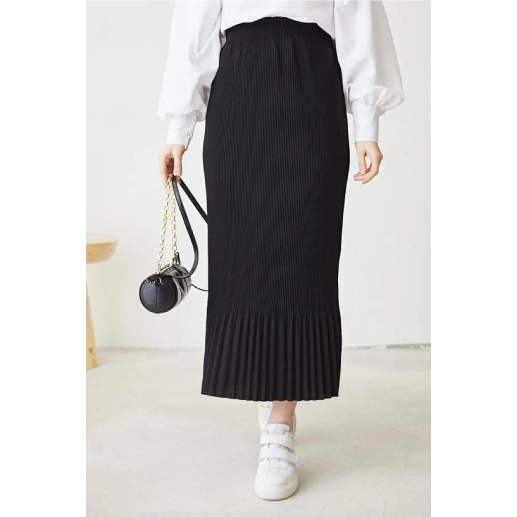 Женская прозрачная плиссированная юбка-хиджаб