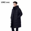 Jinyujie 2025 Unisex Long Goose Down Puffer Jacket