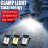 Waterproof Motion Sensor Lamp 3 Modes LED Solar Light New Solar Clip Light  Garden Decoration
