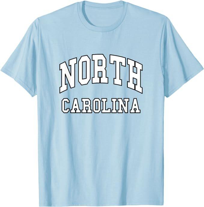 NORTH CAROLINA - Throwback Design - Classic T-Shirt