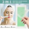 5PCS 2 IN 1 New Facial Hair Removal For Women Waxing Strips For Face Eyebrow Upper Lip Cheek Hair Remover