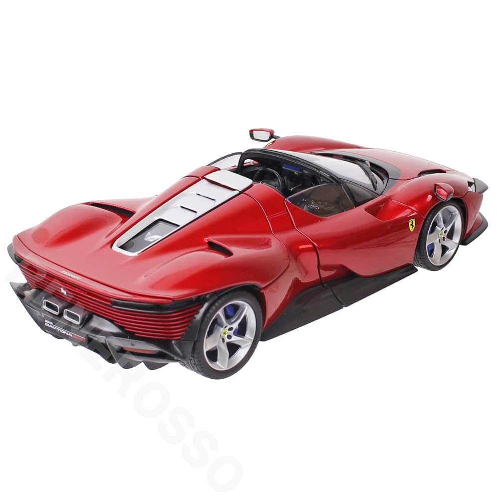 Kyosyo Bburago Ferrari Daytona SP3 Open Roof 2022 Metallic Red Готовый продукт 1/18