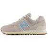 New Balance 574 Moonrock Chrome Blue Women Sneakers Grey Sea-Salt WL574GQ2