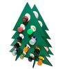Advent Christmas Calendar Wine Rack Stylish Wood Advent Calendar Wine Stand Rack for Home Entertaining and Bar Use