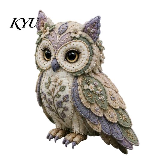 Diy Patchwork Kit Forest Guardians DIY Kit, Woodland Animal Sewing Pre-cut Creative Hobby Embroidery Supplies Fabric Craft for Adults, Handmade