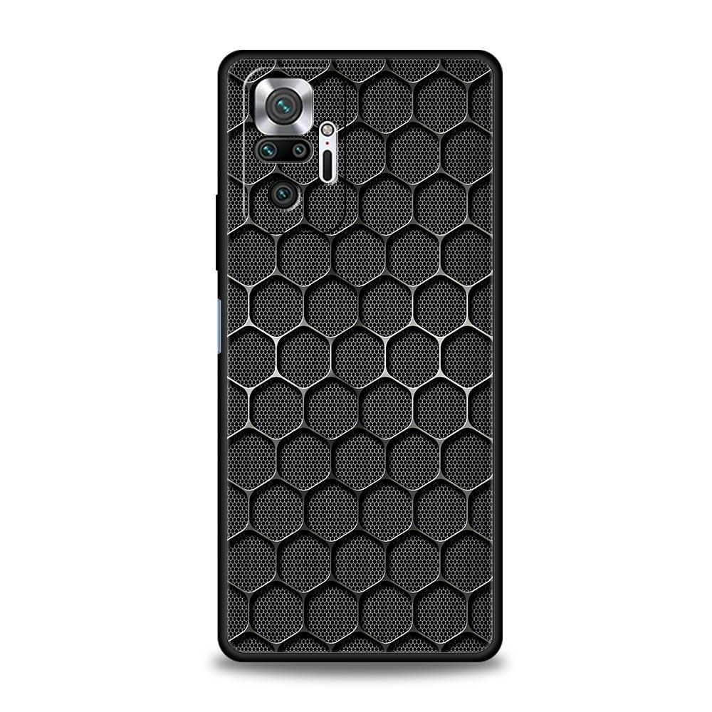 Чехол для телефона для Xiaomi Redmi Note 14 13 12 Pro Plus 5G 9S 9 10 11 4G 14C 13C 12C 10C 9C 9A Мягкий чехол Сотовый узор