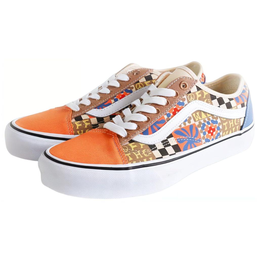 Vans Old Skool Зауженные парусиновые низкие кеды для скейтбординга Унисекс Кроссовки Коричневые Оранжевые VN0A54F4B2X