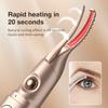 2 IN 1 Electric Eyebrow Shaver Eyelash Curling Two-gear Temperature Adjustment Heated Eyelash Curler Automatic Eyebrow Trimmer