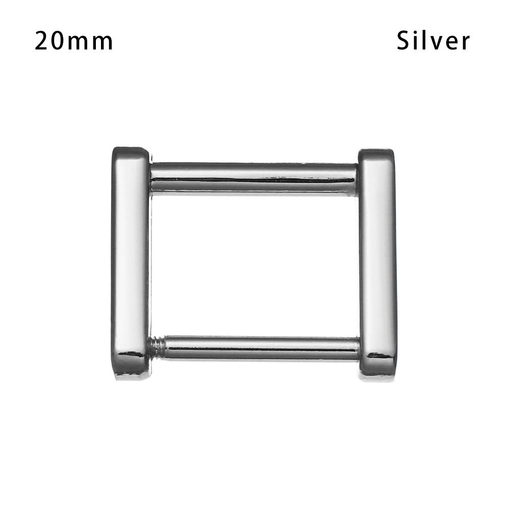 Кожаный ремесло Съемная застежка Соединительный ремешок Винт Кольца Пряжка Петля для сумки Прямоугольные кольца Пряжка