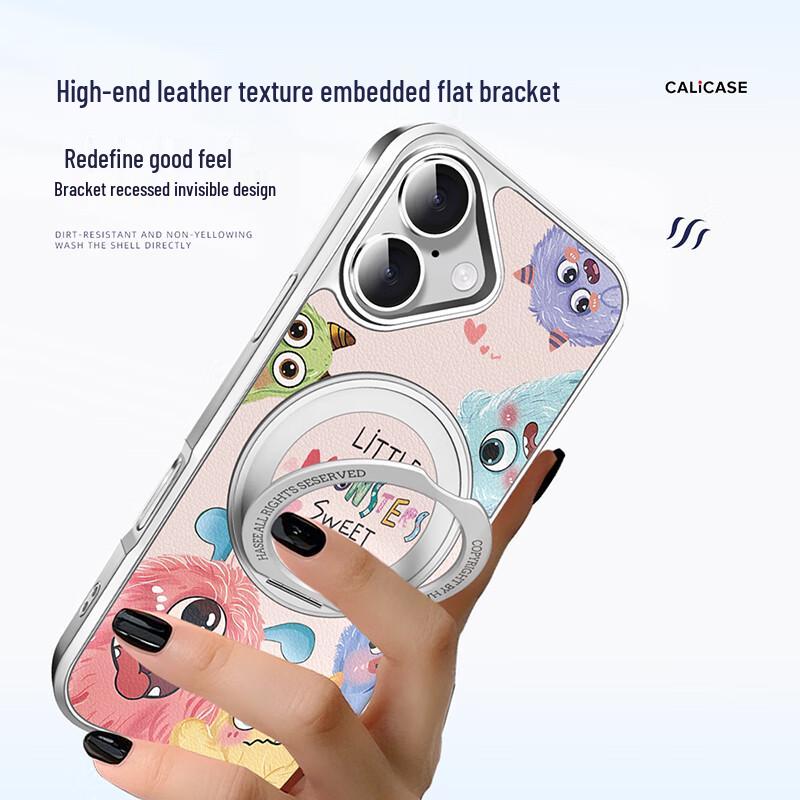 Kelyman Милый Мультяшный Магнитный Кольцо-Подставка Чехол для iPhone 17