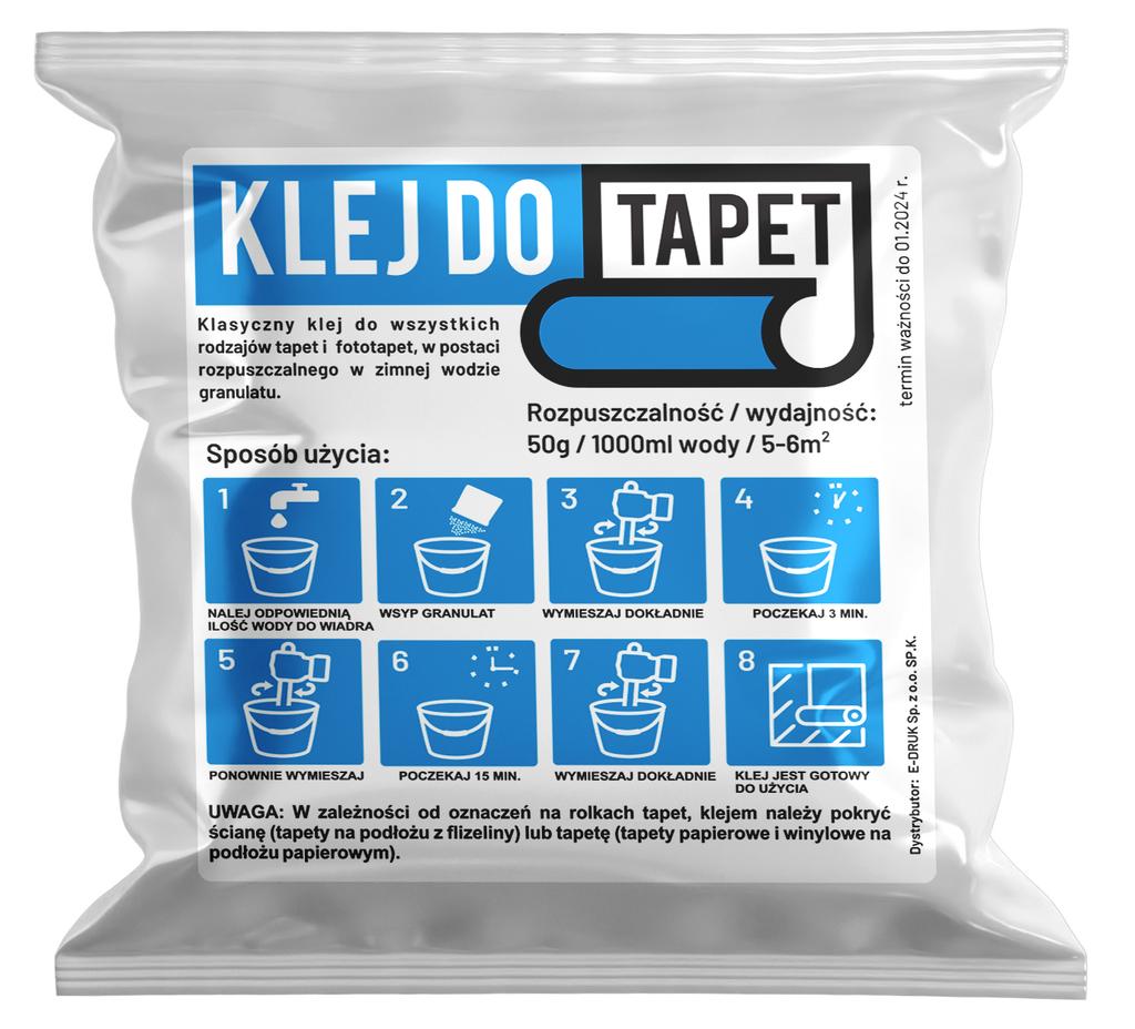 Universal glue FOR wallpapers and photo wallpapers 50g all types