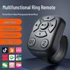 Multifunction Bluetooth Selfie Stick & Video Shutter with Ring Remote for TikTok