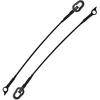 25838260 Tailgate Cable Strap, Tailgate Replacement Parts, Rear Tailgate Cables Straps, Fit for 2007-2016 Chevy Silverado GMC Sierra 1500 2500HD