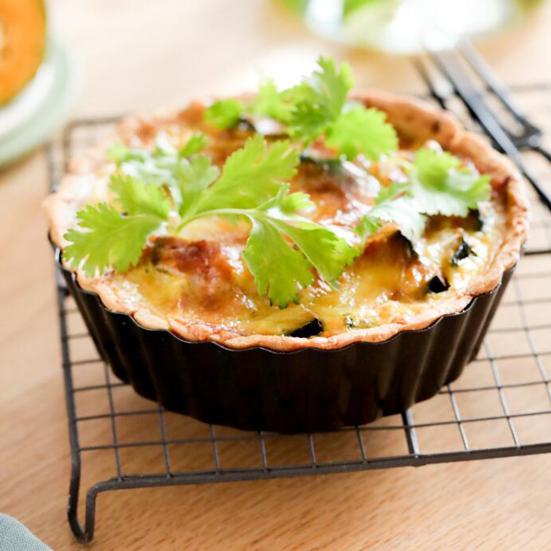 Противень для пиццы, легко демонтируемый, высокая твердость, волнистый край, дизайн, углеродистая сталь, круглая форма для выпечки тортов, товары для дома