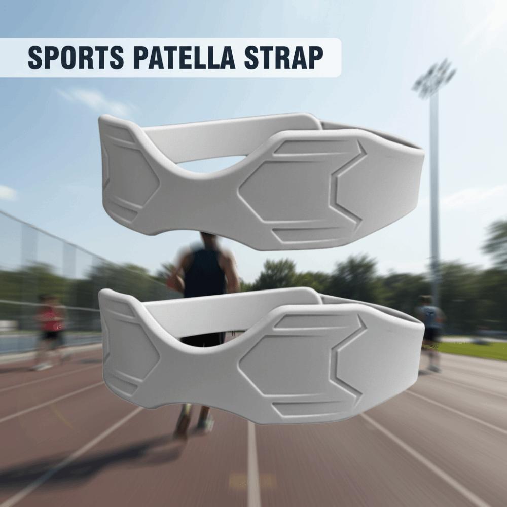 Non-Slip Design Knee Pads Patella Strap Silicone Sport Knee Wrap Knee Patella Support Hiking