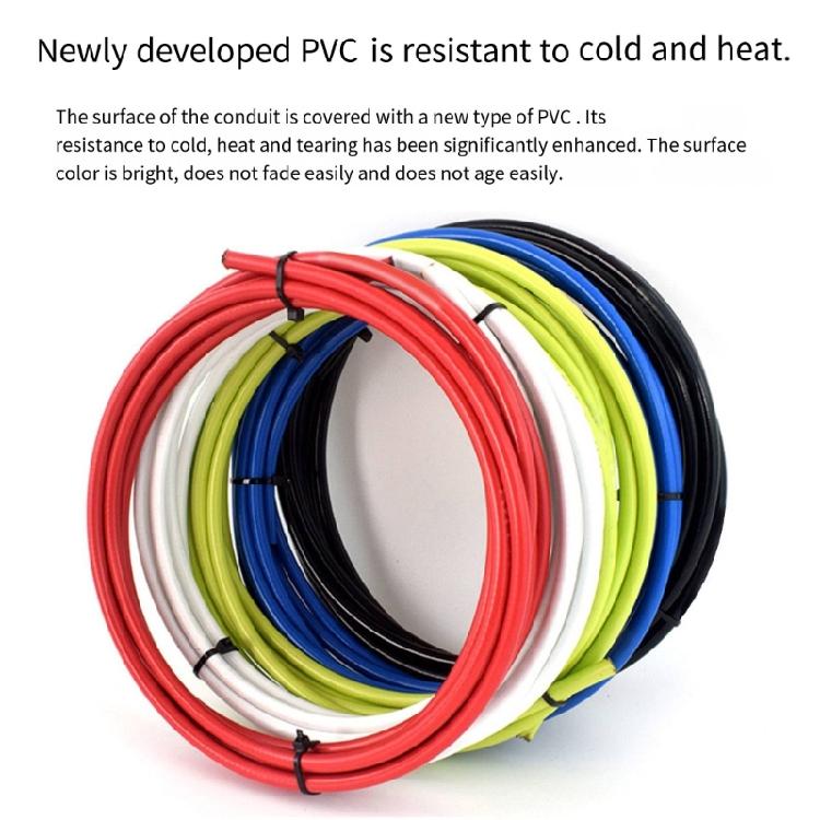 Variable Speeds Line Pipe Multiple Color Housing Brake Cable Inner Cable for Mountain Biking and Commuting