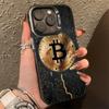 Роскошный чехол для телефона Bitcoin для Mi 14T 14 3 12T 13T Pro 11 Lite 5G NE POCO M6 F6 F5 X6 M6 Гальваническое серебро IMD чехол