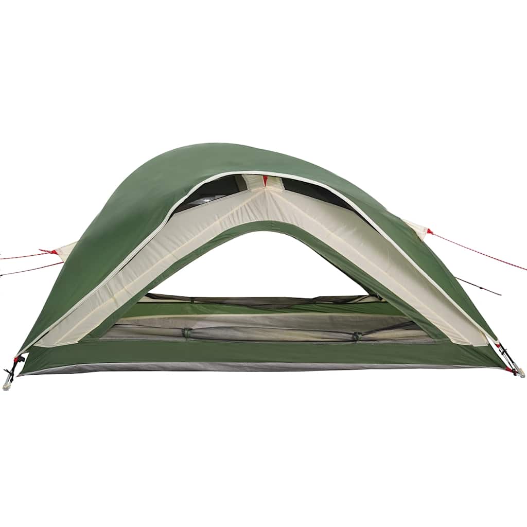 1 Person Camping Tent Green Waterproof
