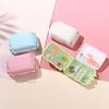Storing Independent Inner Durable 8-grid Waterproof Portable Folding Tablet Sub-packing Organizer Box Pill Storage Holder