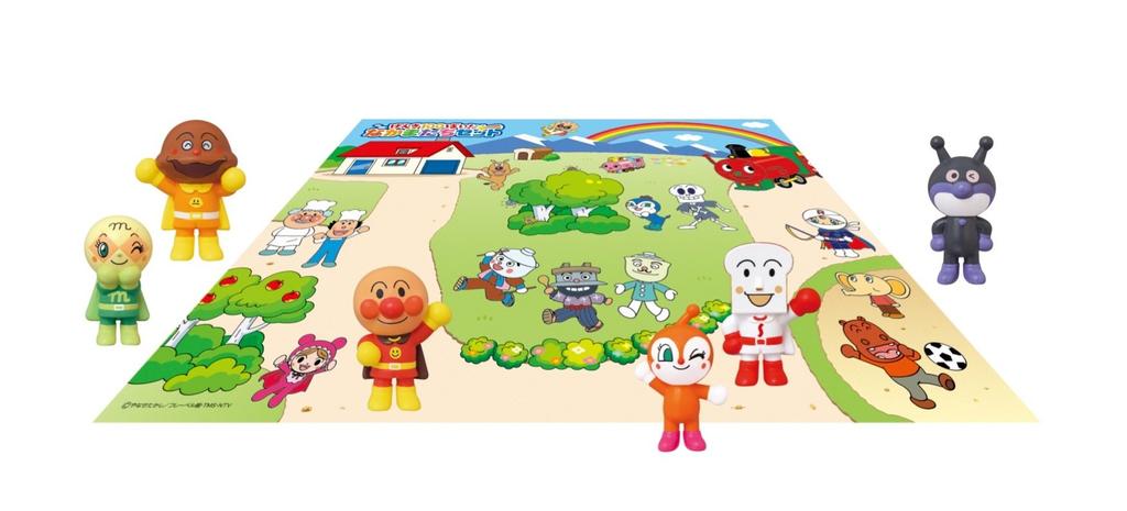 SEGA TOYS Серия Музей Анпанмана: Набор 100% Genki Friends