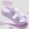Thick-soled Cloud Slippers, Comfortable and Soft Soles, Platform Sandals, Double-strap Non-slip Beach Slippers