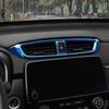 Для Honda crv CR-V 2017-2022 Нержавеющая приборная панель автомобиля, накладка на вентиляционное отверстие, выходная рамка, рамка, гарнир, молдинг, объемный объем