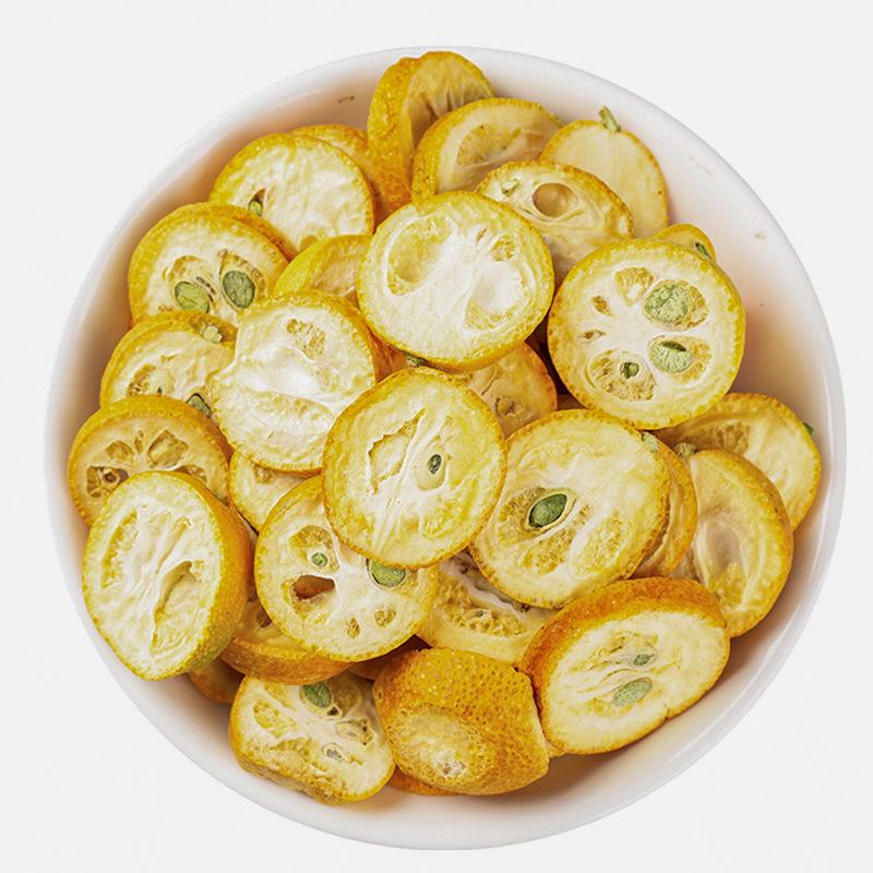 Assorted Freeze-Dried Fruit and Tea Slices - Cold Brew Fruit and Flower Tea Box