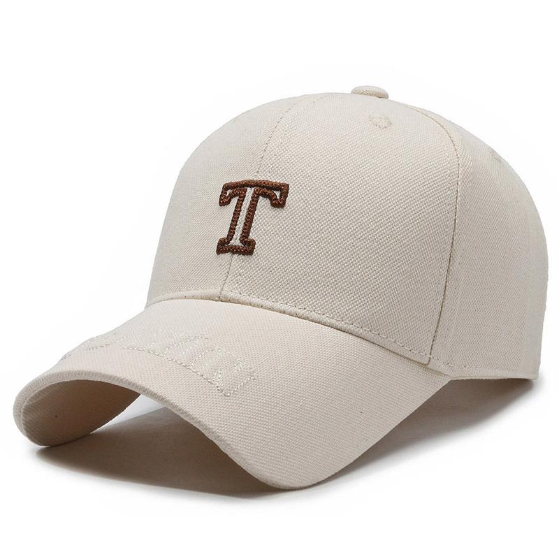 High-quality New Hat Men and Women Breathable Three-dimensional Embroidery Letters Baseball Cap Spring Hard Top Outdoor Leisure Duck Tongue Cap
