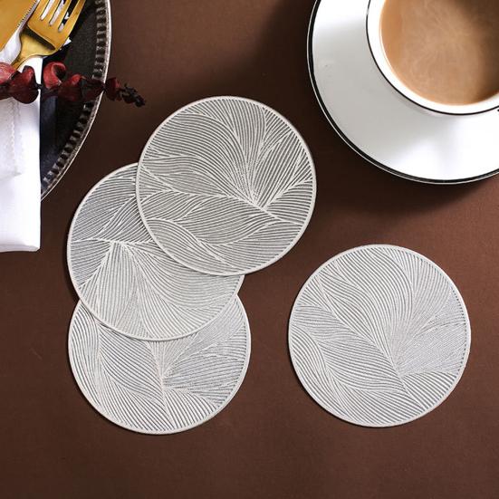 Подставки из ПВХ, термостойкие противоожоговые коврики для стола, защитные салфетки для кухни, столовой, бара, гостиной, аксессуары