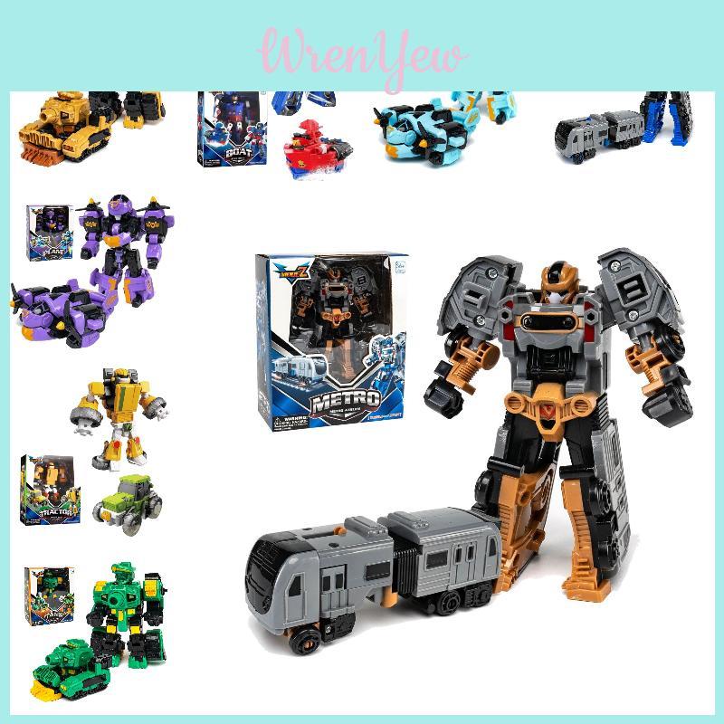 Battle Tank And Fighter Jet Model Transforming Robot Mech Toy Interactive Toy For Kids Plastic Material