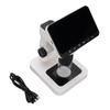 Electronic Microscope with 8 LED Lights 12MP 4.5 Inch Screen 5 32X Magnification Digital Magnifying Glass