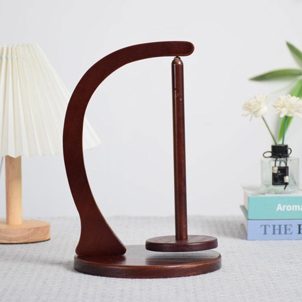 Деревянный держатель для пряжи Ручной работы Моталка для шерстяной пряжи Прочная прялка Аксессуары для вязания