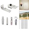 Bifold Door Hardware Set Sliding Closet Hardware, Durable Replace Parts, Repair for