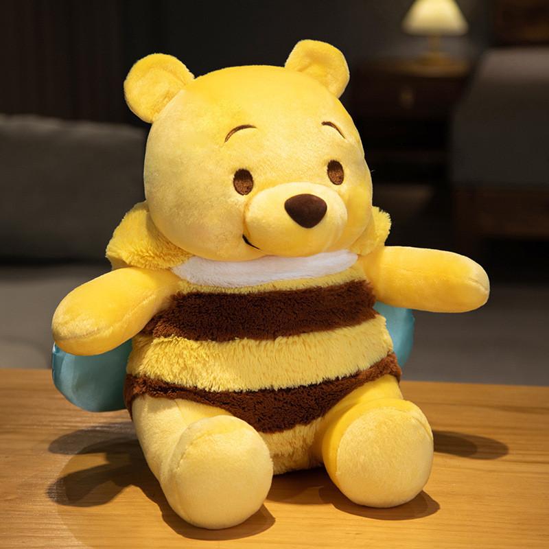 Adorable Cartoon Winnie The Pooh Plush Bear Toy Soft And Cuddly Stuffed Animal Doll