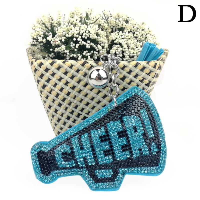 Женские Девичьи Шикарные Брелоки с Стразами Кольца Держатели Подвеска для Украшения Сумки Крутой Брелок Украшение Модные Аксессуары