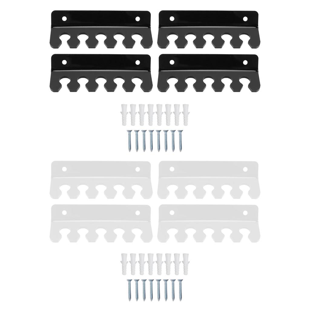 4 шт. держатель кабеля клипса 5 слотов акриловый телефон планшет зарядный шнур органайзер для стола настенный