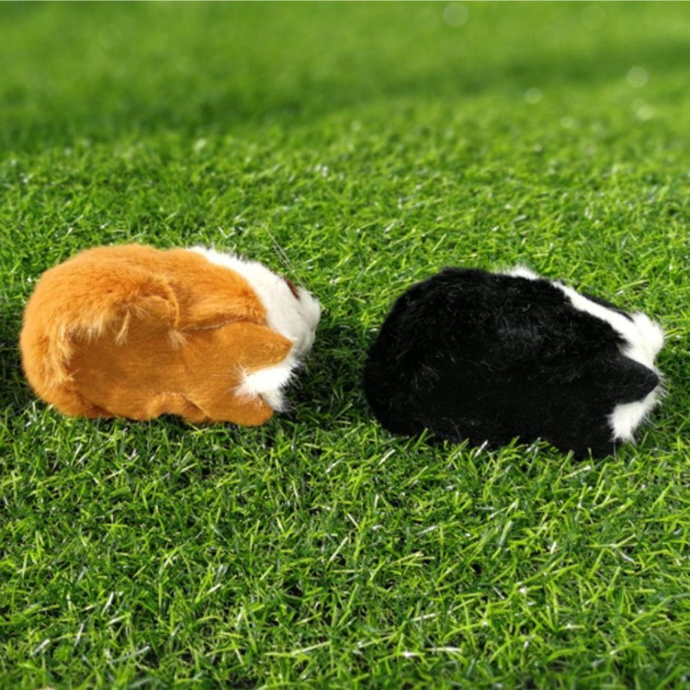 Hollow Plush Guinea Pig Doll Chubby Animal Stuffed Plushie Doll Hamster Plush Toy  Decorate Present