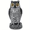 Scare Birds Away Owl Decoy Plastic Pest Control New Bird Deterrent