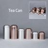 Sealed Double Lid Tea Can Portable Jar Creative Gift Tea Tin Containers  Green Tea